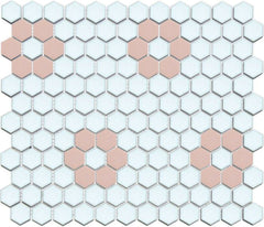Retro Repeating Rosette | Pinnacle Hexagon Patterns