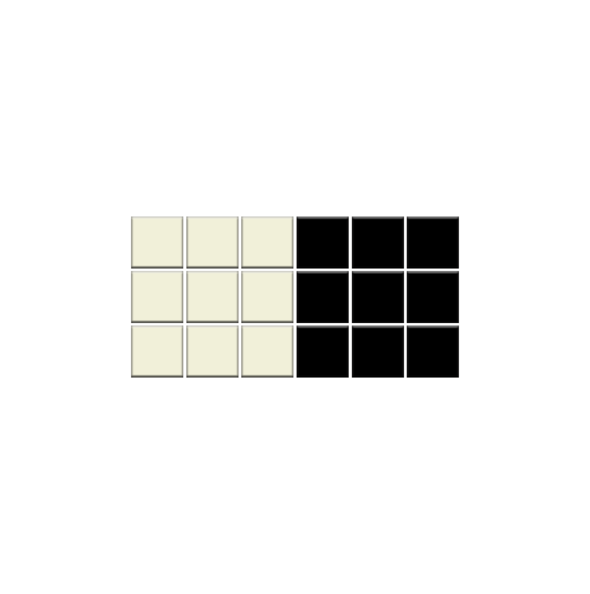 Infinity Border | Craftsman Squares | Porcelain