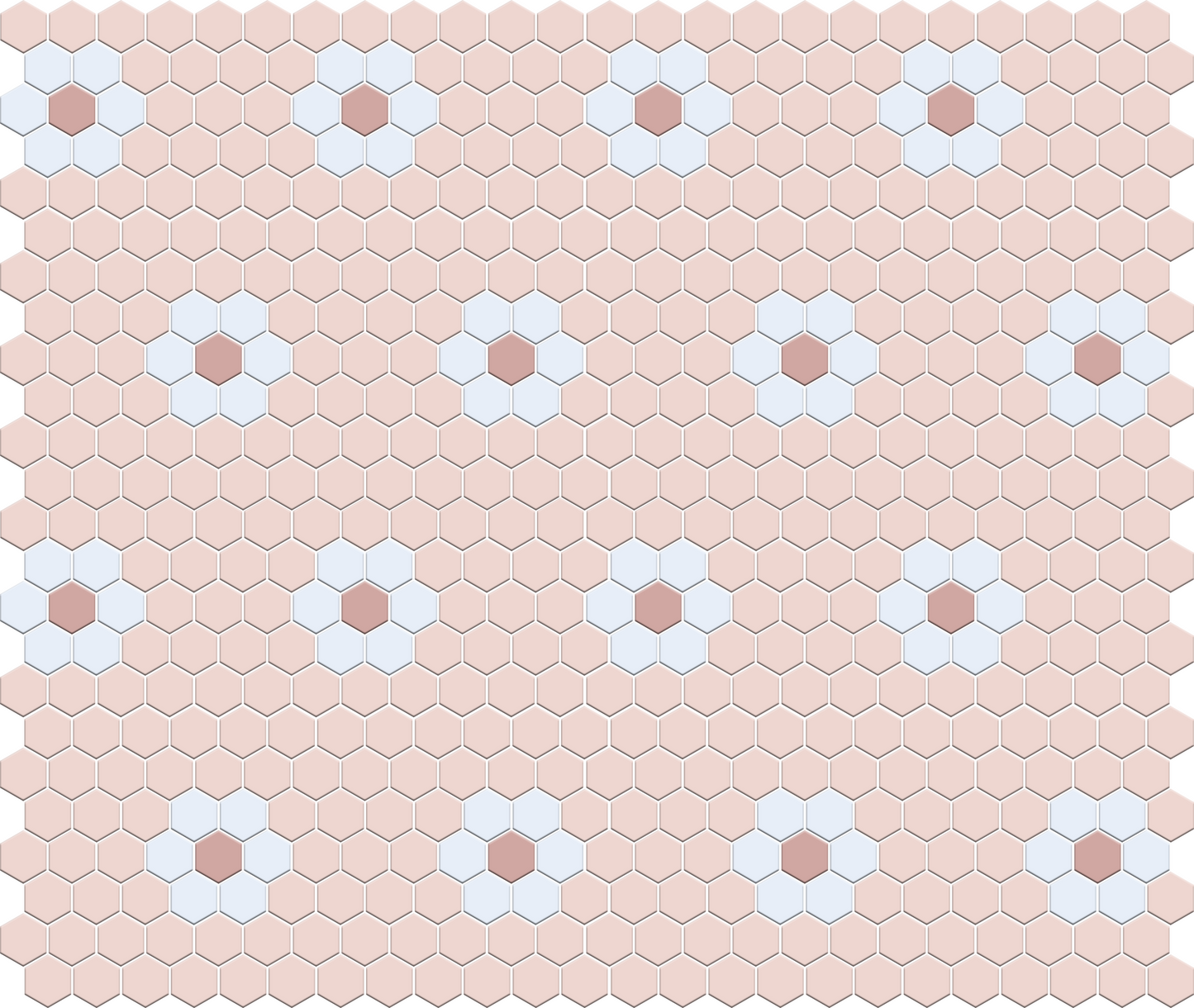 Bed of Roses | Pinnacle Hexagon Patterns