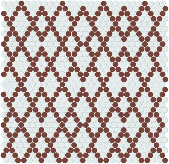 Diamond Trellis | Pinnacle Penny Round Patterns