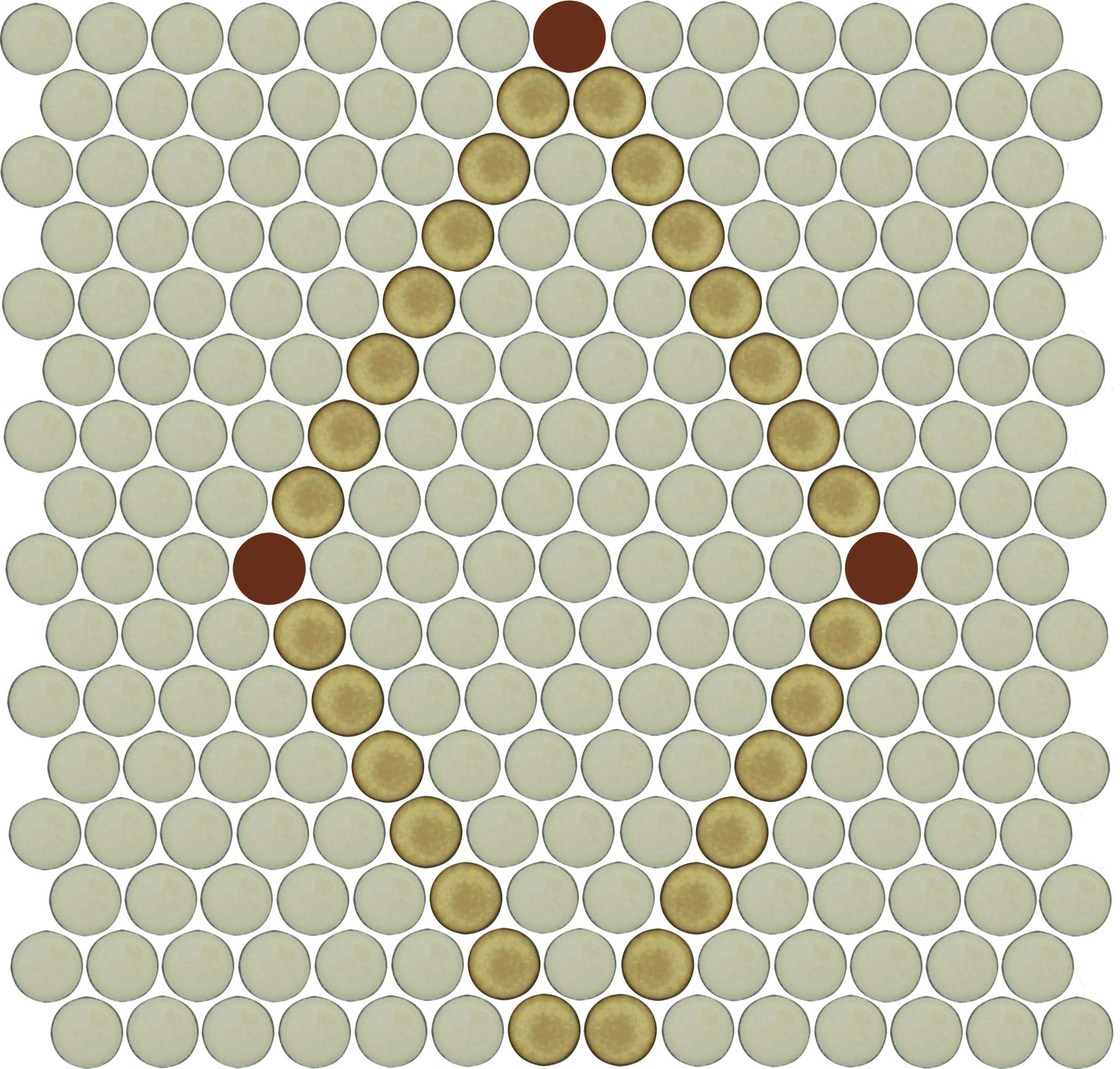 Diamant Pinnacle Penny Round Pattern, Custom