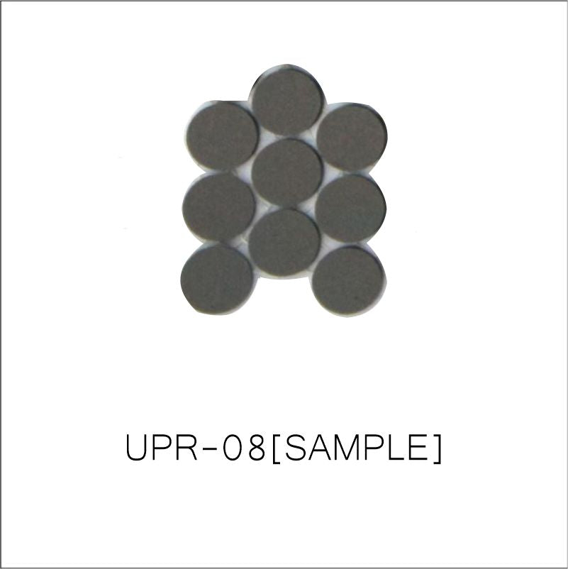 Charcoal Unglazed Porcelain Sample