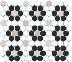 Nine Rose (and Dot) | Pinnacle Hexagon Patterns