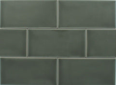 Lyric Artisan | Glazed Edge (3" x 6" Corner) Subway Finishing Tile 5