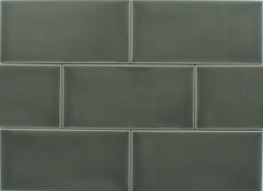 Lyric Artisan | Glazed Edge (3" x 6" 3" Side) Subway Finishing Tile 5