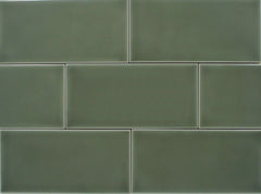 Lyric Artisan | Glazed Edge (3" x 6" Corner) Subway Finishing Tile 7
