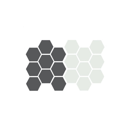 Charcoal and Ivory Color Samples