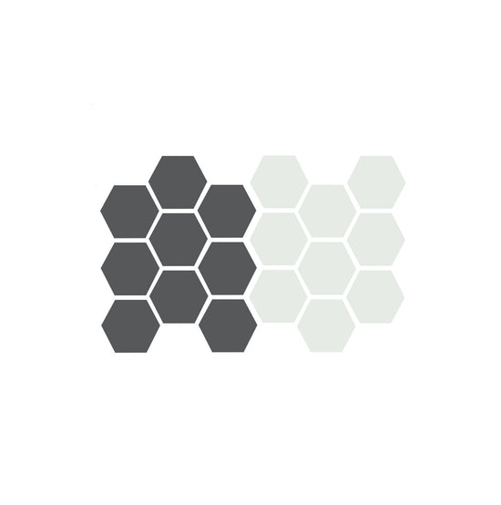 Diamond & Cross Hexagon Mosaic – Elegant Porcelain Patterns