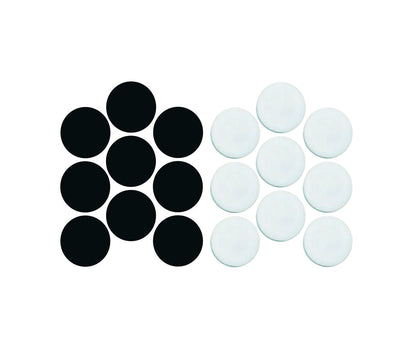 Black and White color samples