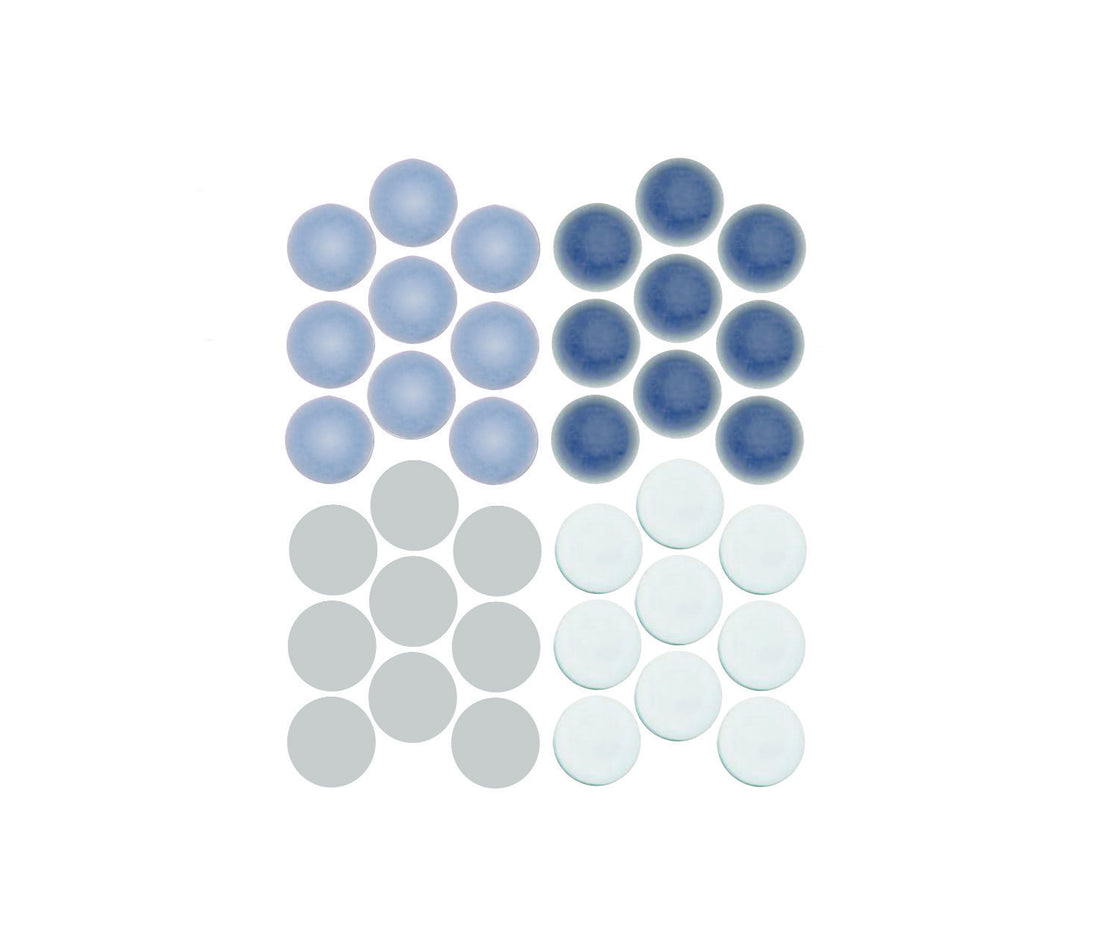 Cyclades Penny Round Tile Pattern | Timeless Round Design