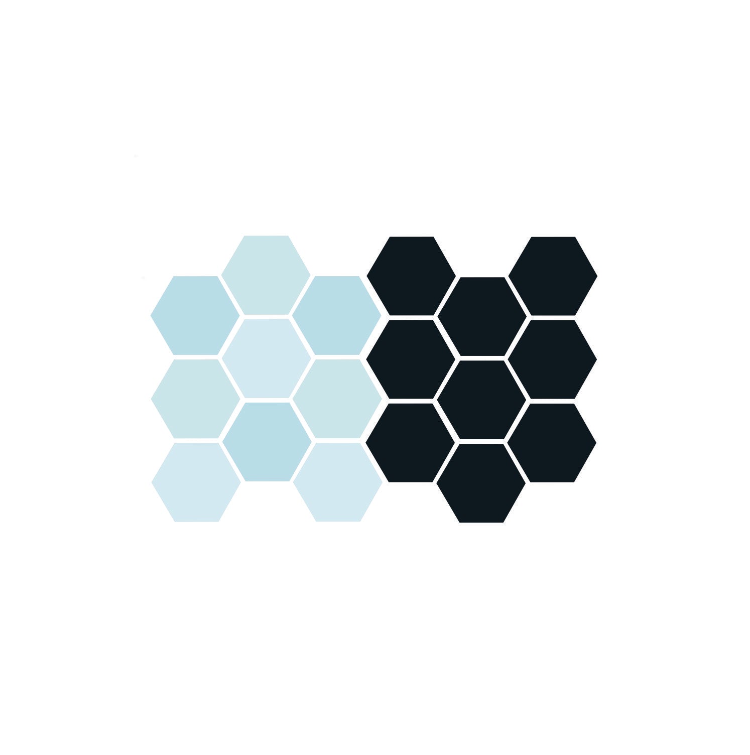 Pinnacle Hexagon Patterns Sample Color