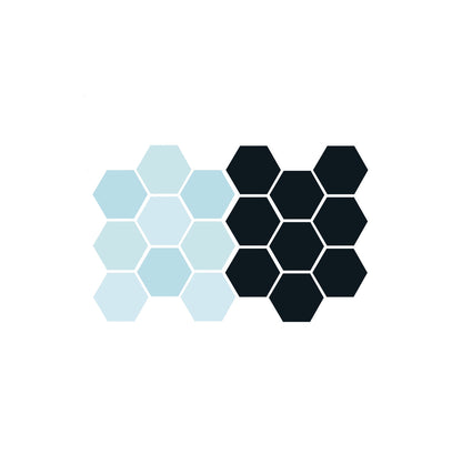 Pinnacle Hexagon Patterns Sample Color