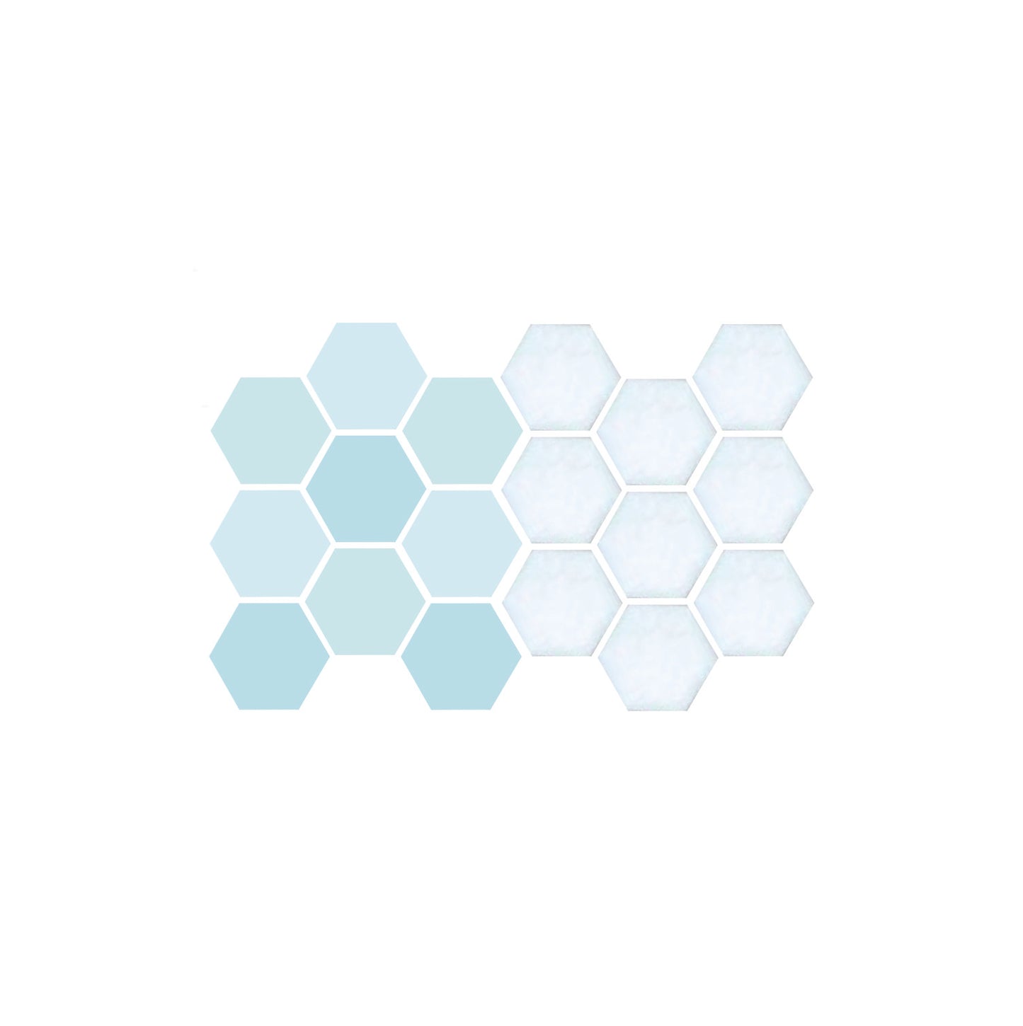 Pinnacle Hexagon Patterns Sample Color