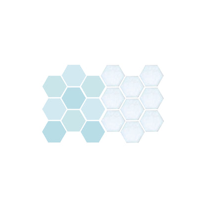 Pinnacle Hexagon Patterns Sample Color