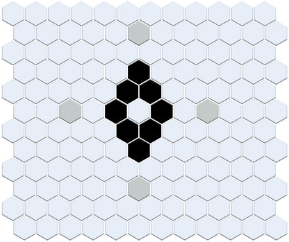 Diamond & Cross | Pinnacle Hexagon Patterns