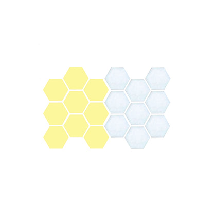 Butter Yellow on Satin White Color Sample