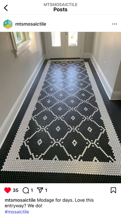 Blackout Modage 4 pc. | Pinnacle Hexagon Patterns