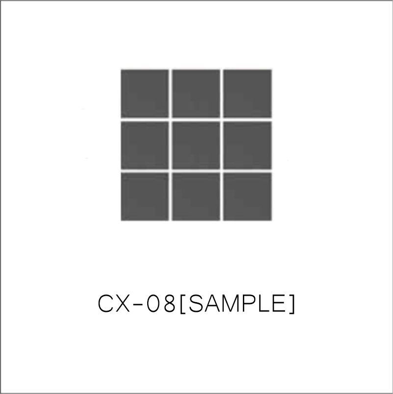 Charcoal Unglazed Porcelain Sample