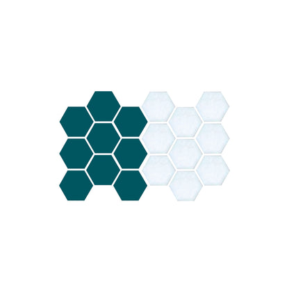 Pinnacle Hexagon Patterns Sample Color