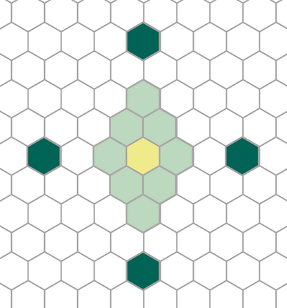 Diamond & Cross | Pinnacle Hexagon Patterns