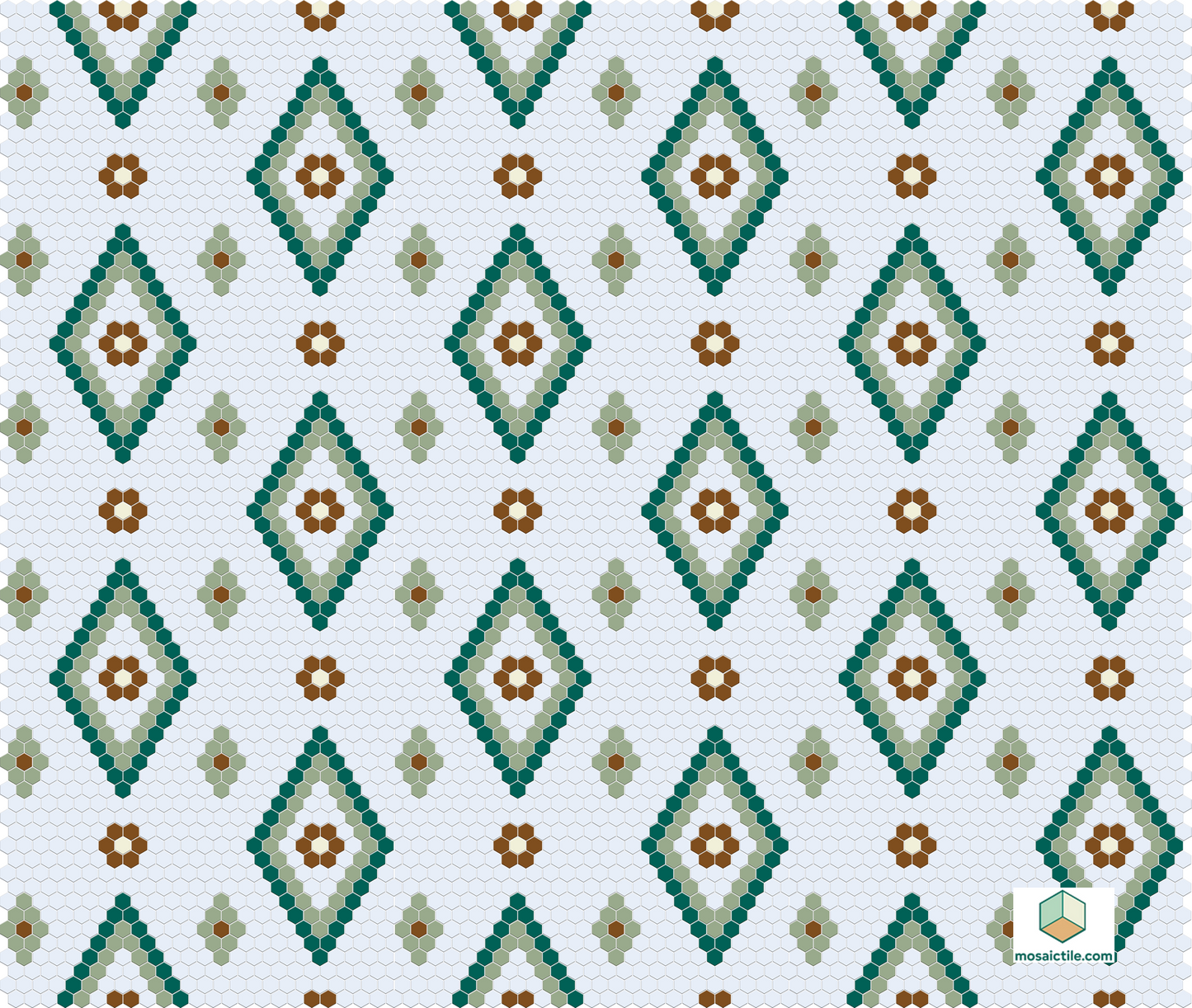 Victoria’s Veil 4 pc. | Pinnacle Hexagon Patterns