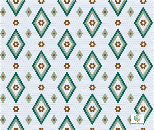 Victoria’s Veil 4 pc. | Pinnacle Hexagon Patterns
