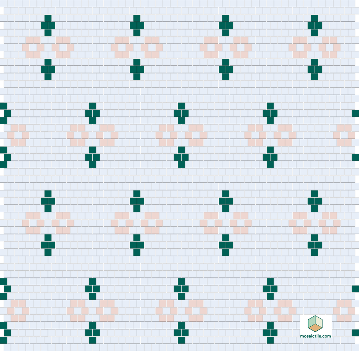 Margherita |Modern Craftsman Square Tile Pattern