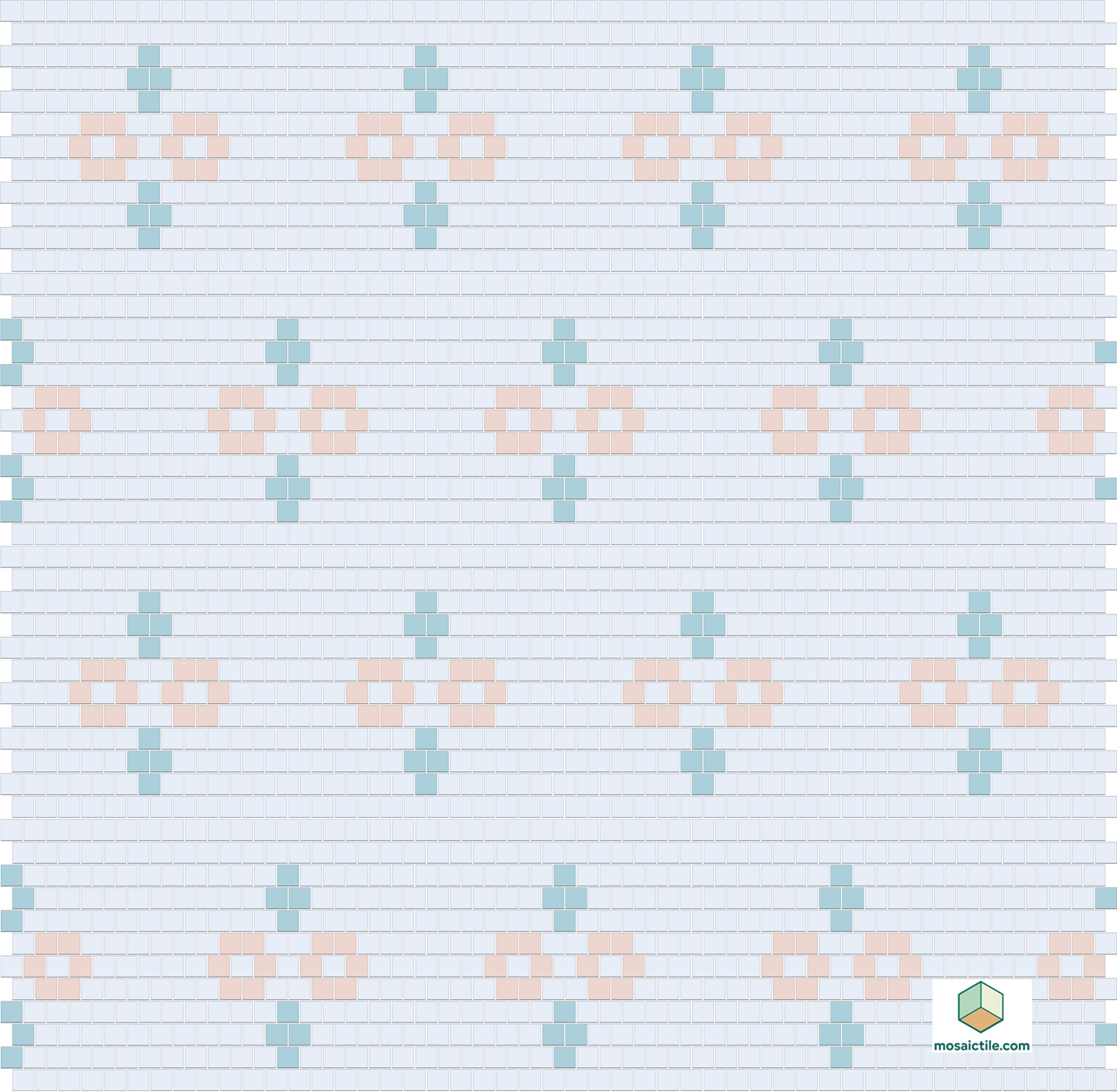 Margherita |Modern Craftsman Square Tile Pattern