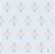 Glacier Blue/Cherry Blossom on Satin White