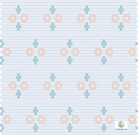 Margherita |Modern Craftsman Square Tile Pattern