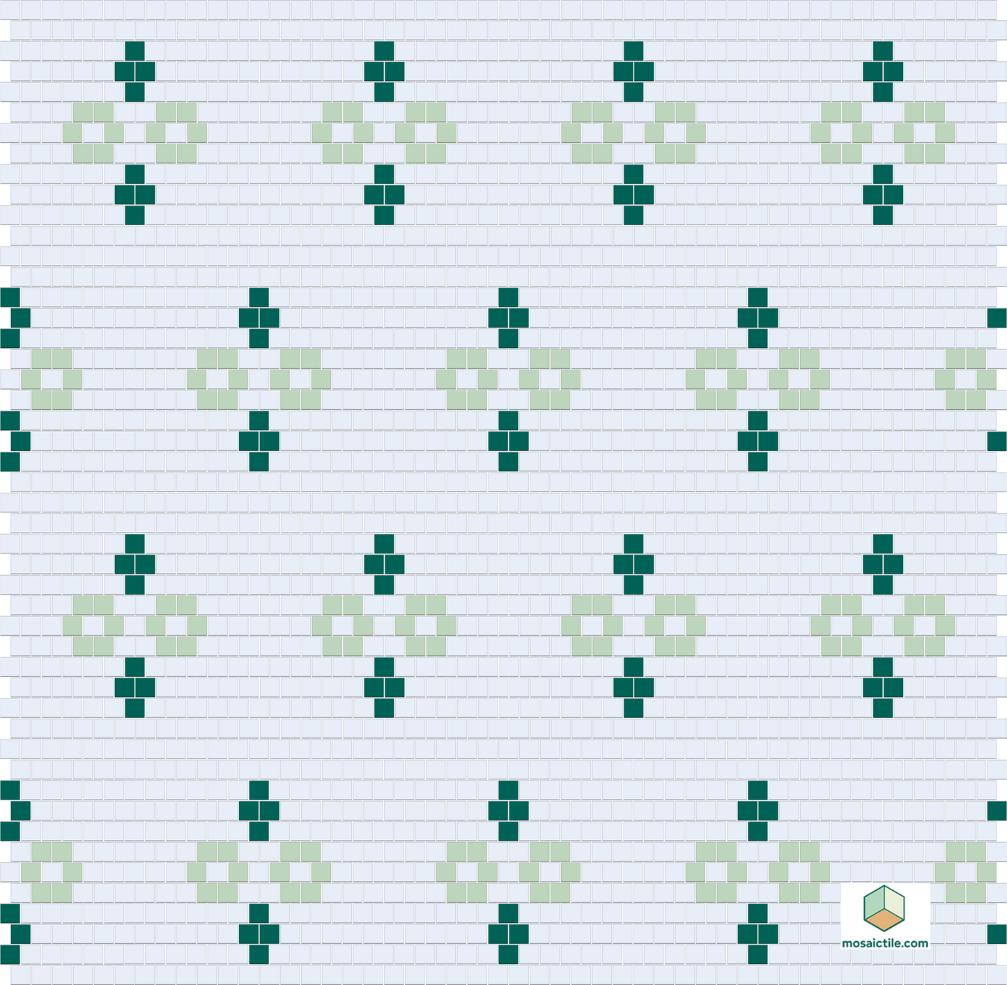 Margherita |Modern Craftsman Square Tile Pattern