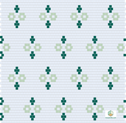 Margherita |Modern Craftsman Square Tile Pattern