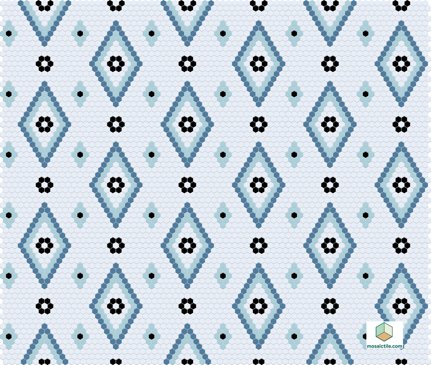 Victoria’s Veil 4 pc. | Pinnacle Hexagon Patterns