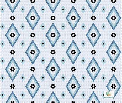Victoria’s Veil 4 pc. | Pinnacle Hexagon Patterns