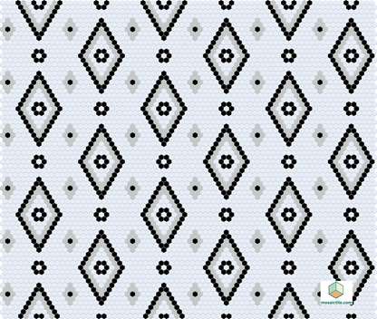 Victoria’s Veil 4 pc. | Pinnacle Hexagon Patterns