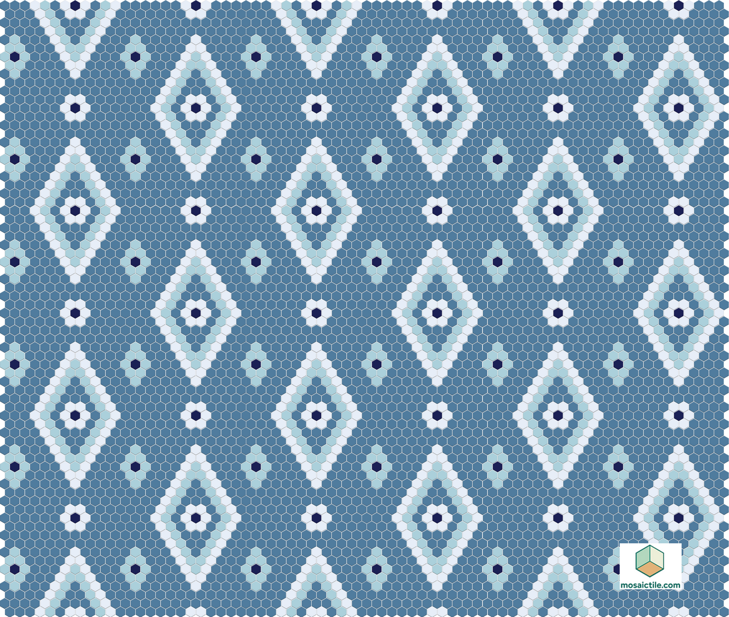 Victoria’s Veil 4 pc. | Pinnacle Hexagon Patterns