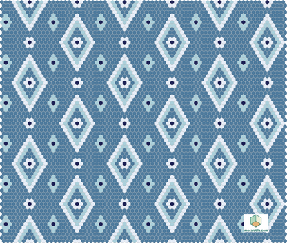 Victoria’s Veil 4 pc. | Pinnacle Hexagon Patterns