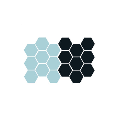 Pinnacle Hexagon Patterns Sample Color