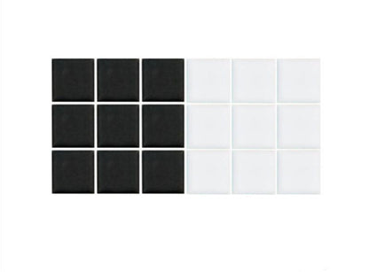Black on White Color Sample