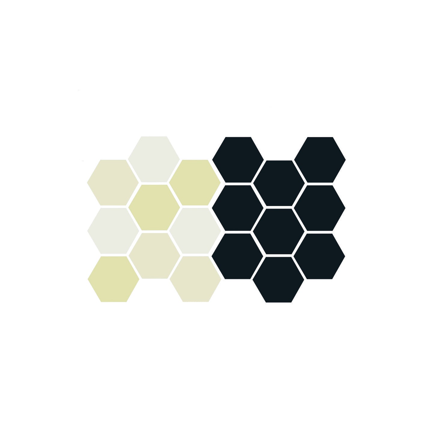 Pinnacle Hexagon Patterns Sample Color