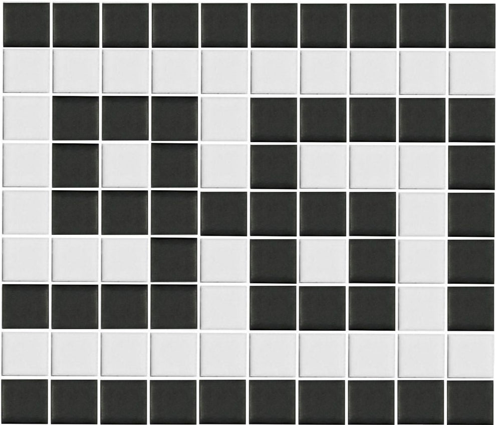 Greek Key Infinity Border | Porcelain Mosaic