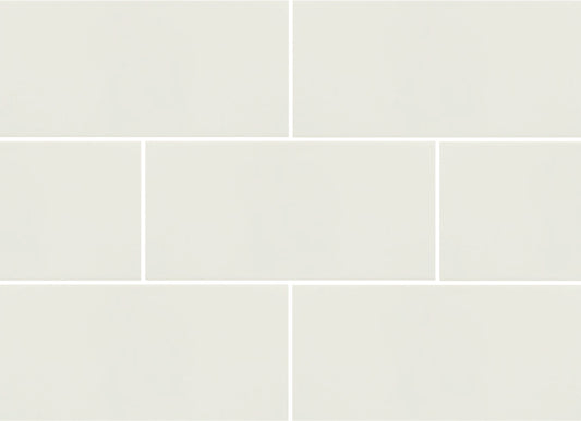 3x6 ceramic subway tile from the Lyric Artisan collection shown in one of several available color options