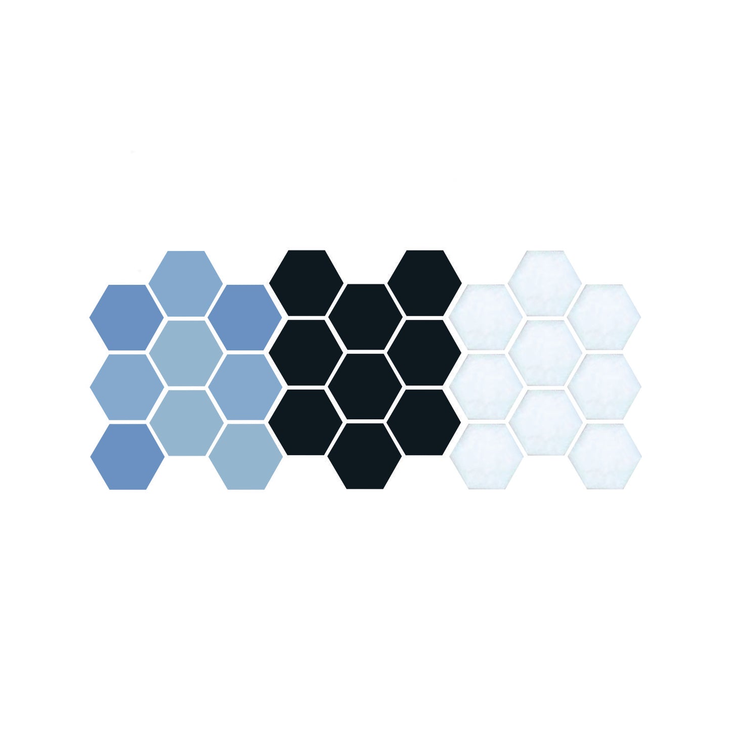 Matte Modage 4 pc. | Pinnacle Hexagon Patterns