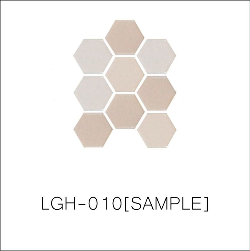 Lyric (Gloss & Matte) Glazed Hexagons