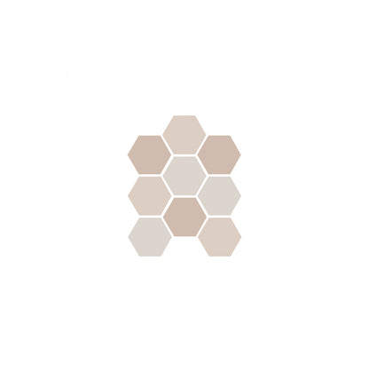 Lyric (Gloss & Matte) Glazed Hexagons