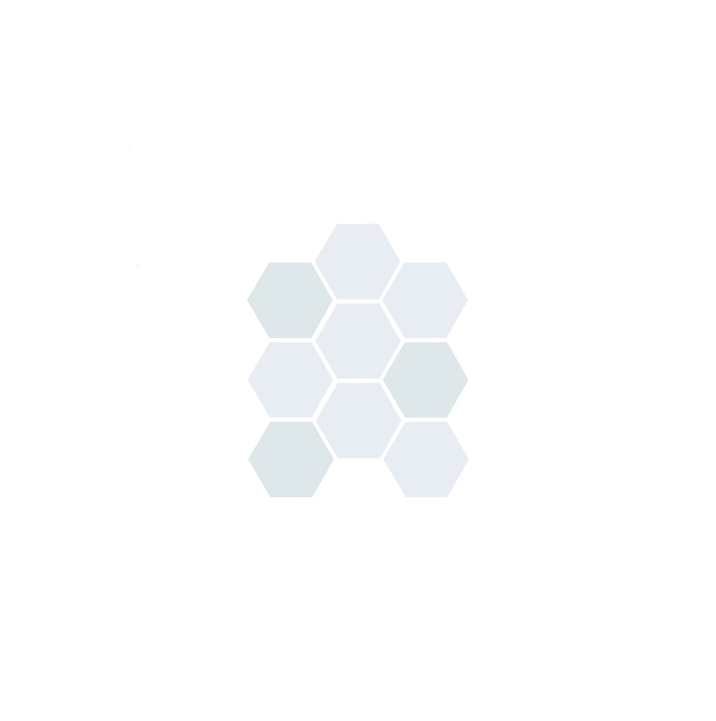 Lyric (Gloss & Matte) Glazed Hexagons