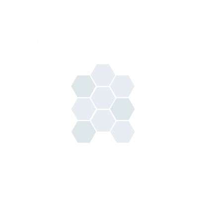 Lyric (Gloss & Matte) Glazed Hexagons