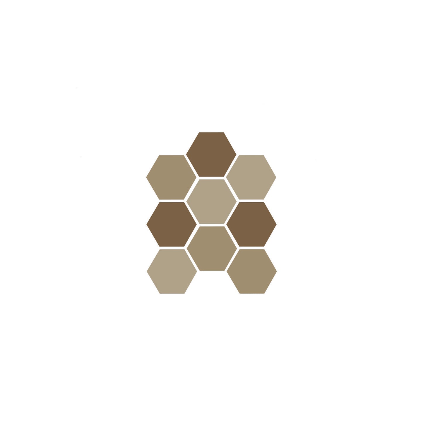 Lyric (Gloss & Matte) Glazed Hexagons