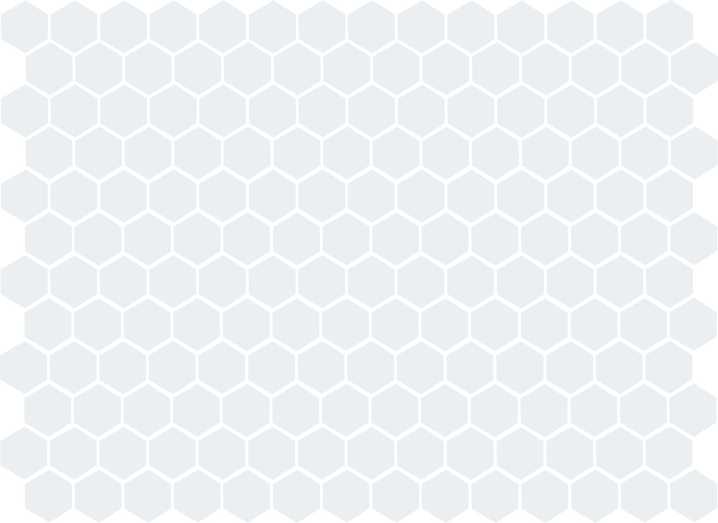 Lyric (Gloss & Matte) Glazed Hexagons