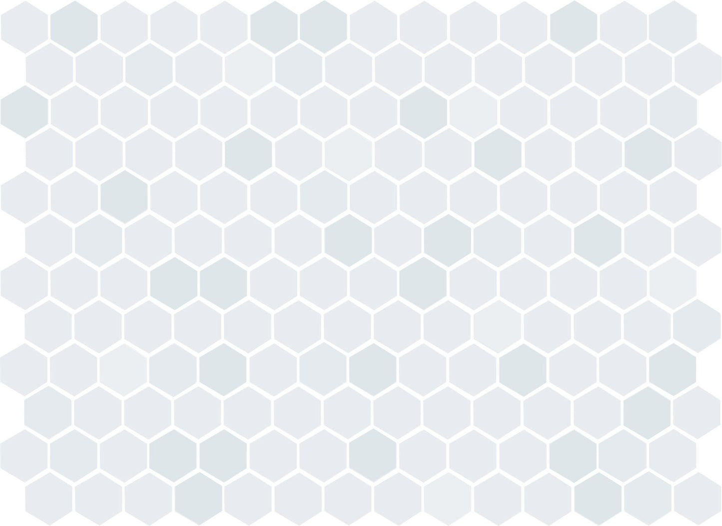 Lyric (Gloss & Matte) Glazed Hexagons